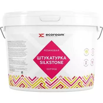 Резиновая штукатурка ECOROOM SilkStone Е-Шт-13972/16