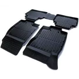 Резиновые коврики в салон Nissan X-Trail III 2015- SRTK