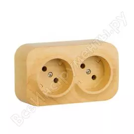 Двухмодульная розетка Legrand ОП Quteo 782281