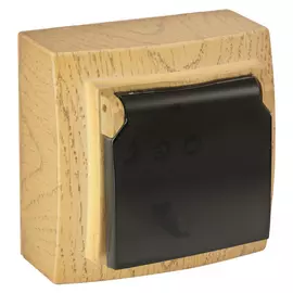 Розетка Nilson Themis wood 26281018