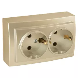 Розетка Nilson Themis metallic 26151025