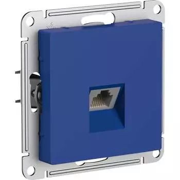 Розетка Systeme Electric Atlasdesign аквамарин ATN001183
