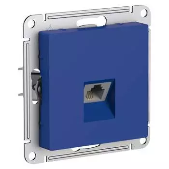 Розетка Systeme Electric Atlasdesign аквамарин ATN001181