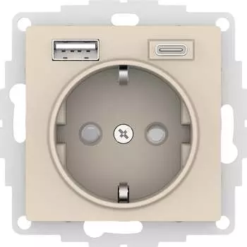 Розетка Systeme Electric ATLASDESIGN ATN000232