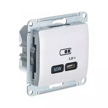 Розетка Systeme Electric USB GLOSSA GSL000627