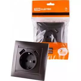 Розетка TDM ELECTRIC Лама SQ1815-0542
