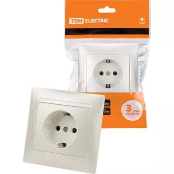 Розетка TDM ELECTRIC Лама SQ1815-0823