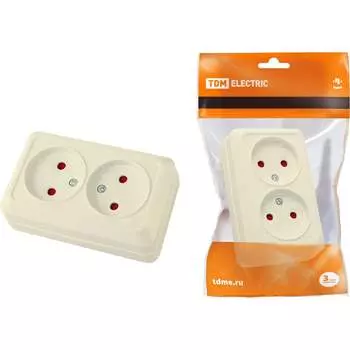 Розетка TDM ELECTRIC Ладога SQ1801-0065