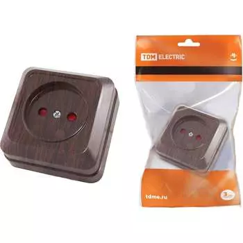 Розетка TDM ELECTRIC Ладога SQ1801-0037