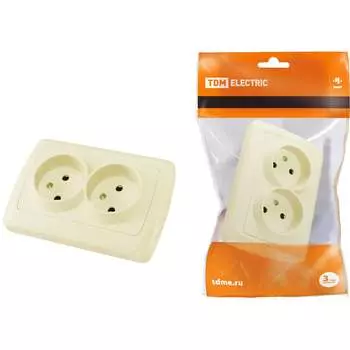 Розетка TDM ELECTRIC Онега SQ1805-0046