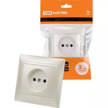 Розетка TDM ELECTRIC Лама SQ1815-0822