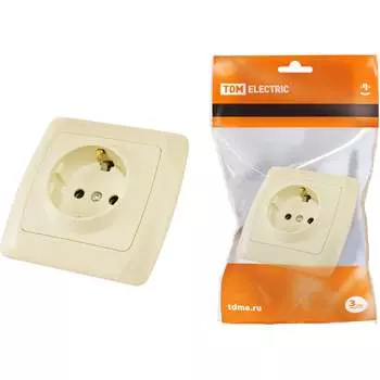 Розетка TDM ELECTRIC Онега SQ1805-0045