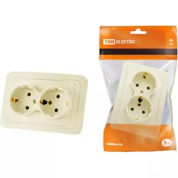 Розетка TDM ELECTRIC Валдай SQ1804-0110