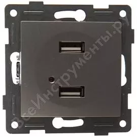 Двойная розетка usb GUSI Electric Bravo С10USB2-004