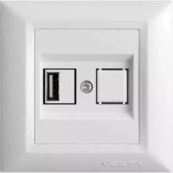 Розетка Vesta Electric Roma FRZ00050201BEL