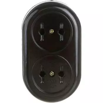 Розеточная колодка TDM ELECTRIC Ретро SQ1806-0103