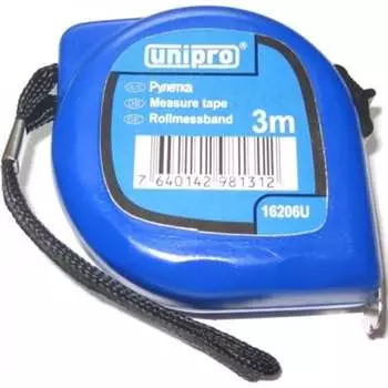 Рулетка 3 м х 12,5 мм unipro 16206u