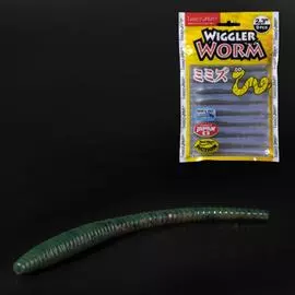Съедобные искусственные слаги Lucky John LJ Pro Series WIGGLER WORM 140153-PA16