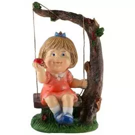 Садовая фигурка PARK Девочка на качелях 169342