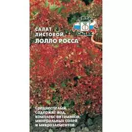 Салат листовой семена СеДек листовой Лолло Росса 00000014692