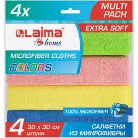 Салфетка LAIMA MULTI PACK PRO COLOUR 30 607792