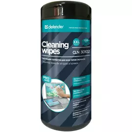 Салфетки для экранов Defender CLN 30102 Pro 30102
