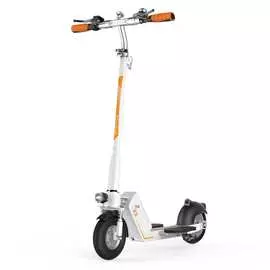 Самокат (белый, с электродвигателем, батарея lg 162,8 вт*ч) airwheel z5