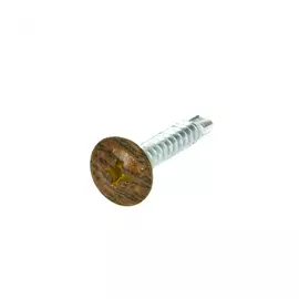 Саморез bullit пш сверло, усиленный, покрытие printech 4,2x16 темный дуб 200 шт. пл.конт 280 мл 14-0020120