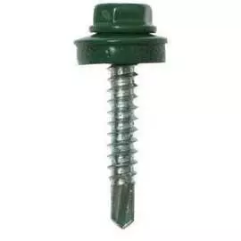 Саморез по металлу Daxmer 5,5х19 RAL6002 (250 шт.) 304276