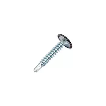 Саморез пшс сверло КРЕП-КОМП 4,2х25 RAL8019 (500 шт.) пшс258019