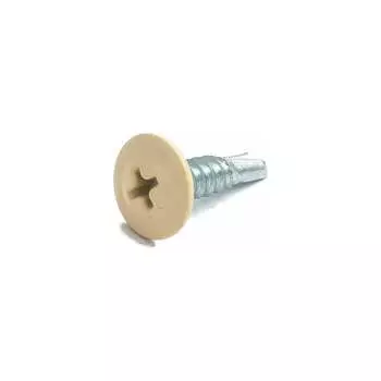 Саморез-сверло КРЕП-КОМП 4,2х32 RAL1014 (500 шт.) пшс321014
