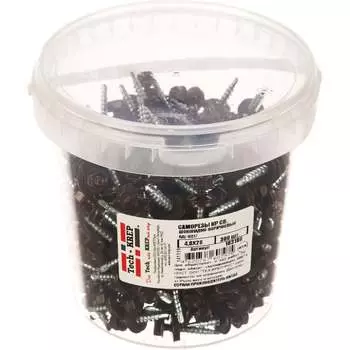 Саморез Tech-Krep 4,8х28 RAL8017 шокол. корич. 300 шт. 103180