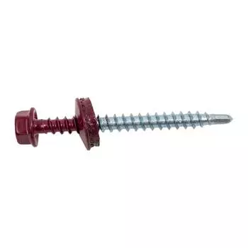 Саморез Tech-Krep 4,8х51 RAL3005 винно-красный 60 шт. 125553