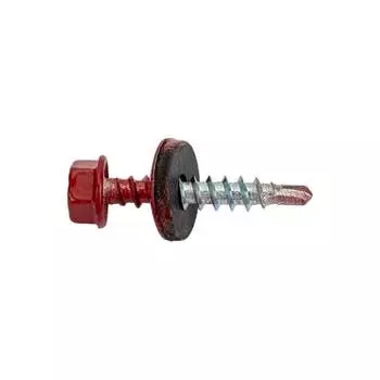 Саморез Tech-Krep 4,8х28 RAL3011 тёмно-красный 300 шт. 103182