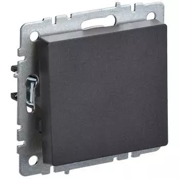 Самовозвратный одноклавишный выключатель IEK Brite вс10-1-4-брч BR-V14-0-10-K02