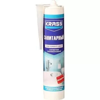 Санитарный силиконовый герметик KRASS ЛА-00000290