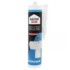 Санитарный силиконовый герметик Master Klein 11604641