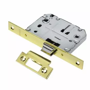 Сантехническая защелка с корпусом, латунь матовая puerto lb 1070 sb