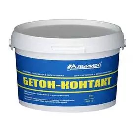 Сцепляющая адгезионная грунтовка АЛЬМИРА Бетон-контакт 00-00000224