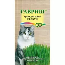 Семена ГАВРИШ Трава для кошек Скакун 002373