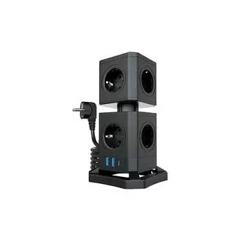 Сетевой фильтр QUMO Power Block System PD1+1 12SP5U P-0003 42088