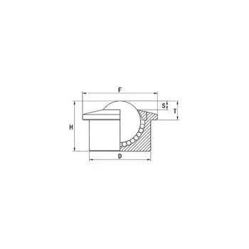 Шариковая опора ISKRA SP12 BS/CS SP12BSCS-ISKRA