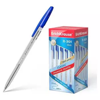 Шариковая ручка ErichKrause R-301 Stick Classic 43184