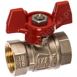 Шаровой кран rub, 1/2" dn15 pn30, вр-вр, серия venezia (s.50), бабочка s50d16