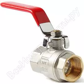 Шаровой кран volcano pa vr полнопроходной в-в ручка рычаг 3/4" fwl51-f20-f20x