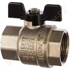Полнопроходной шаровой кран STOUT RG008Q0LA6HFB7