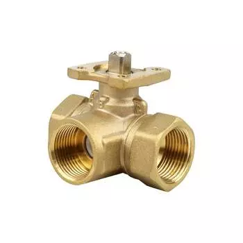 Шаровой трехходовой кран BVM 3-way DN20-KVS4.0