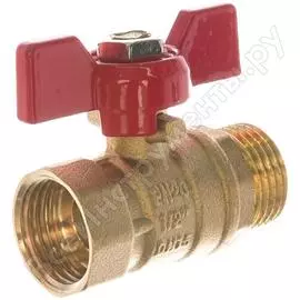 Шаровый кран 1/2" в/н бант латунь мастерпроф mp-у ис.080592