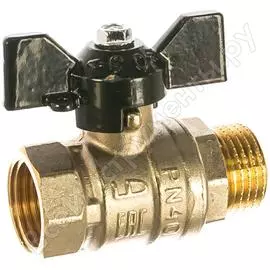 Шаровый кран ld-pride 1/2", внутренняя/наружная резьба, бант ис.081079