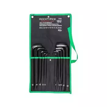 Шестигранные длинные ключи г-образные Rockforce RF-5107L(58809)